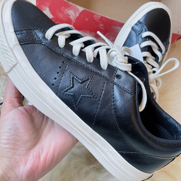Converse one star leather sneaker unisex Men size 6 women size 8 - Picture 3 of 6